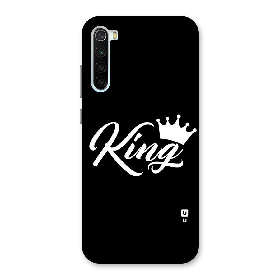 King Crown Typography Back Case for Redmi Note 8