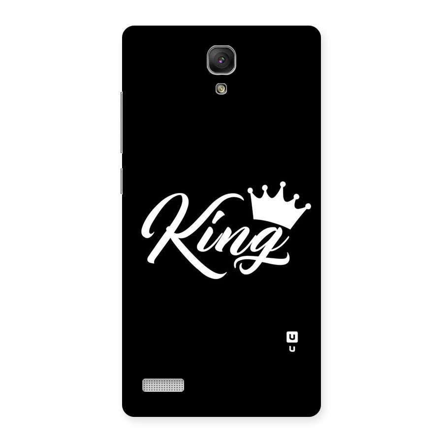King Crown Typography Back Case for Redmi Note Prime