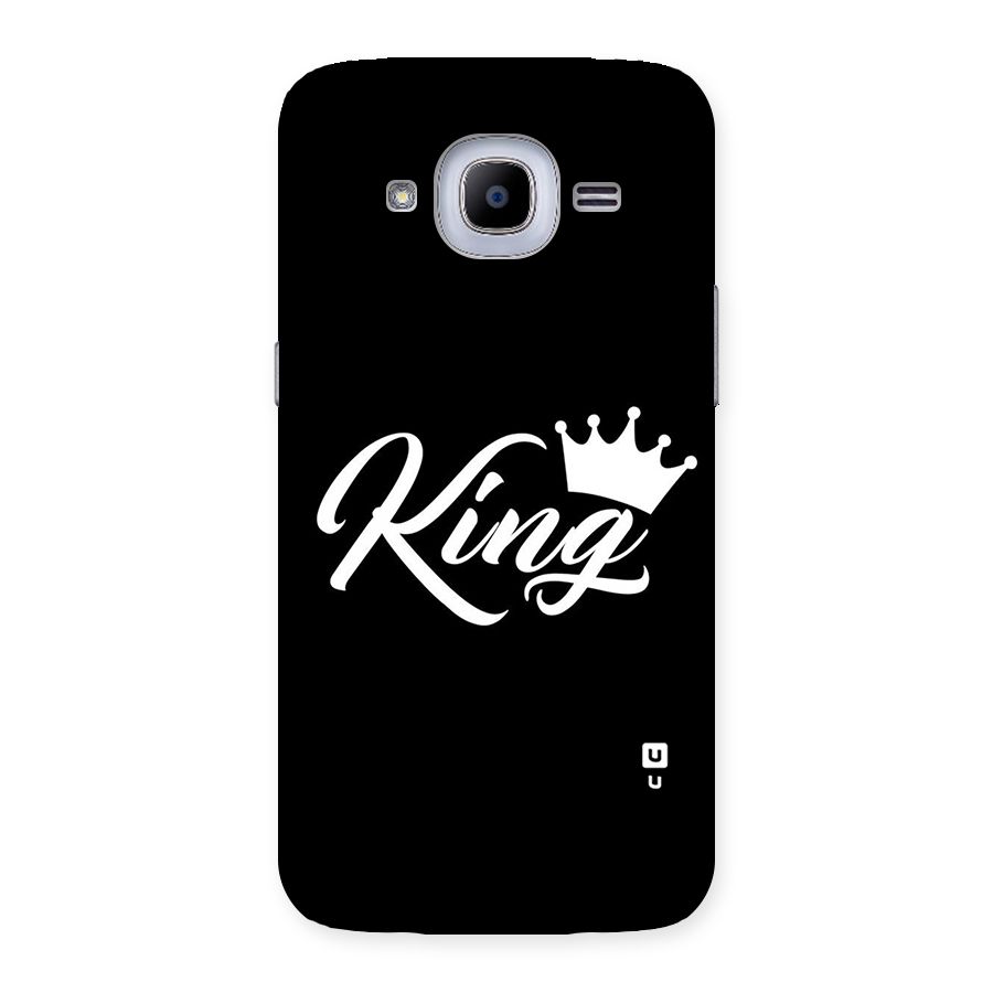 King Crown Typography Back Case for Samsung Galaxy J2 2016