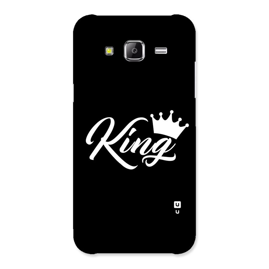 King Crown Typography Back Case for Samsung Galaxy J5