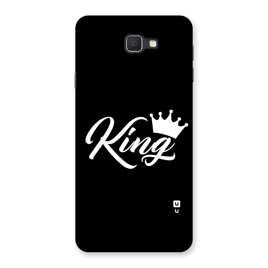 King Crown Typography Back Case for Samsung Galaxy J7 Prime