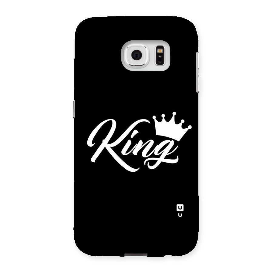 King Crown Typography Back Case for Samsung Galaxy S6