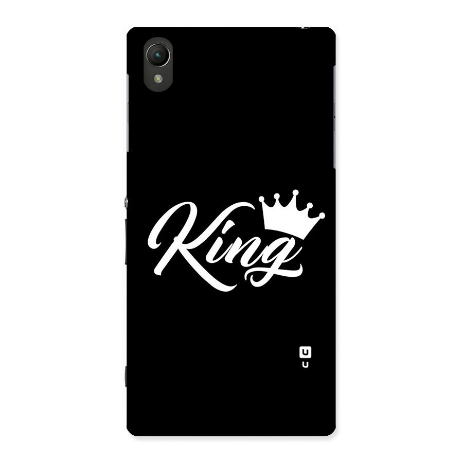 King Crown Typography Back Case for Sony Xperia Z1
