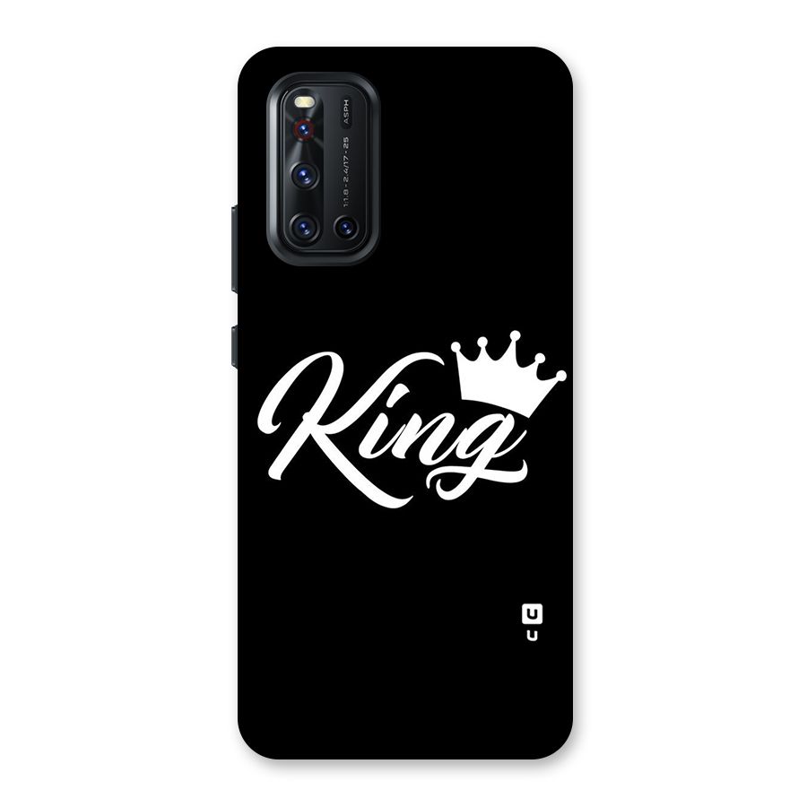 King Crown Typography Back Case for Vivo V19