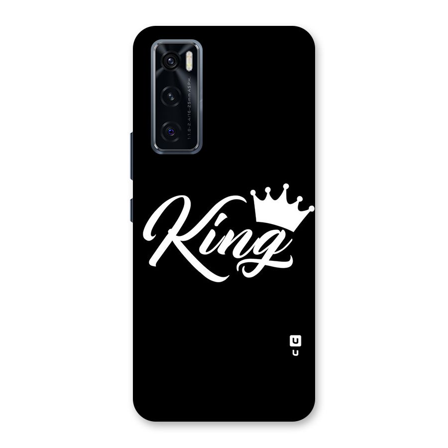 King Crown Typography Back Case for Vivo V20 SE