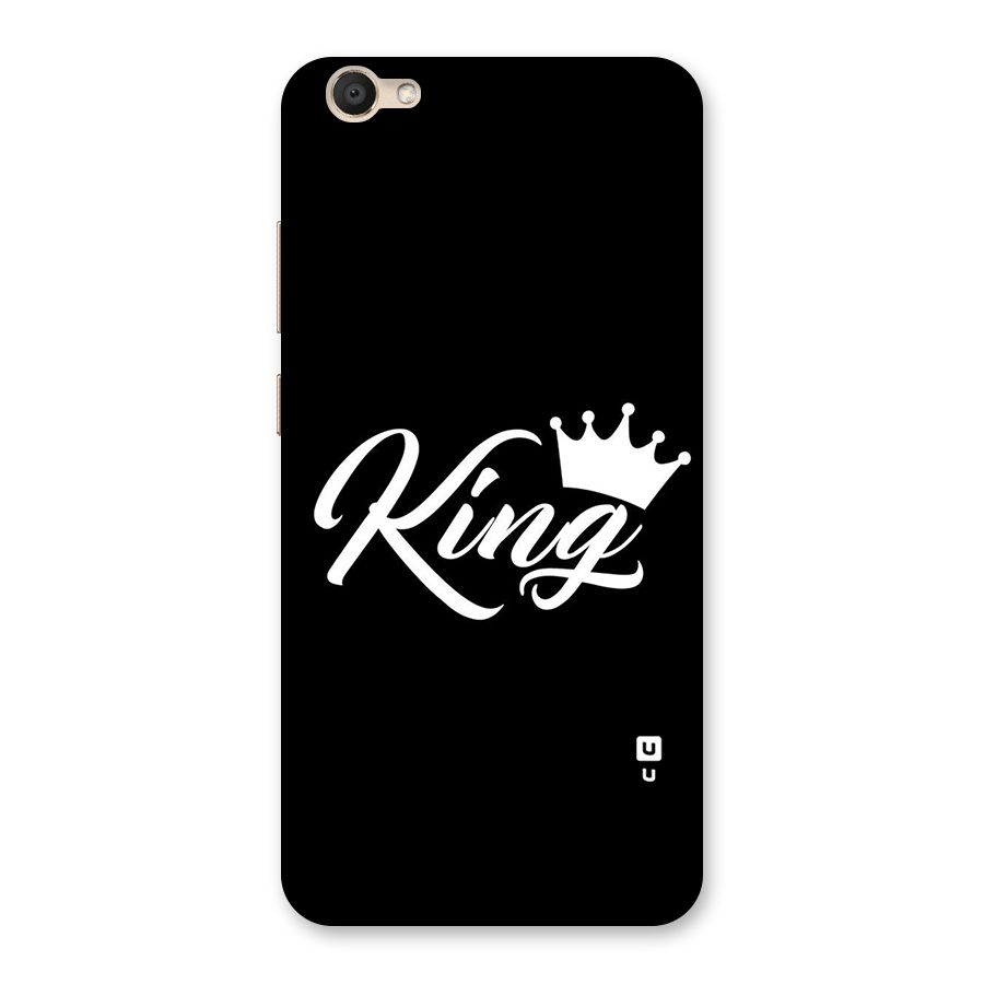 King Crown Typography Back Case for Vivo V5