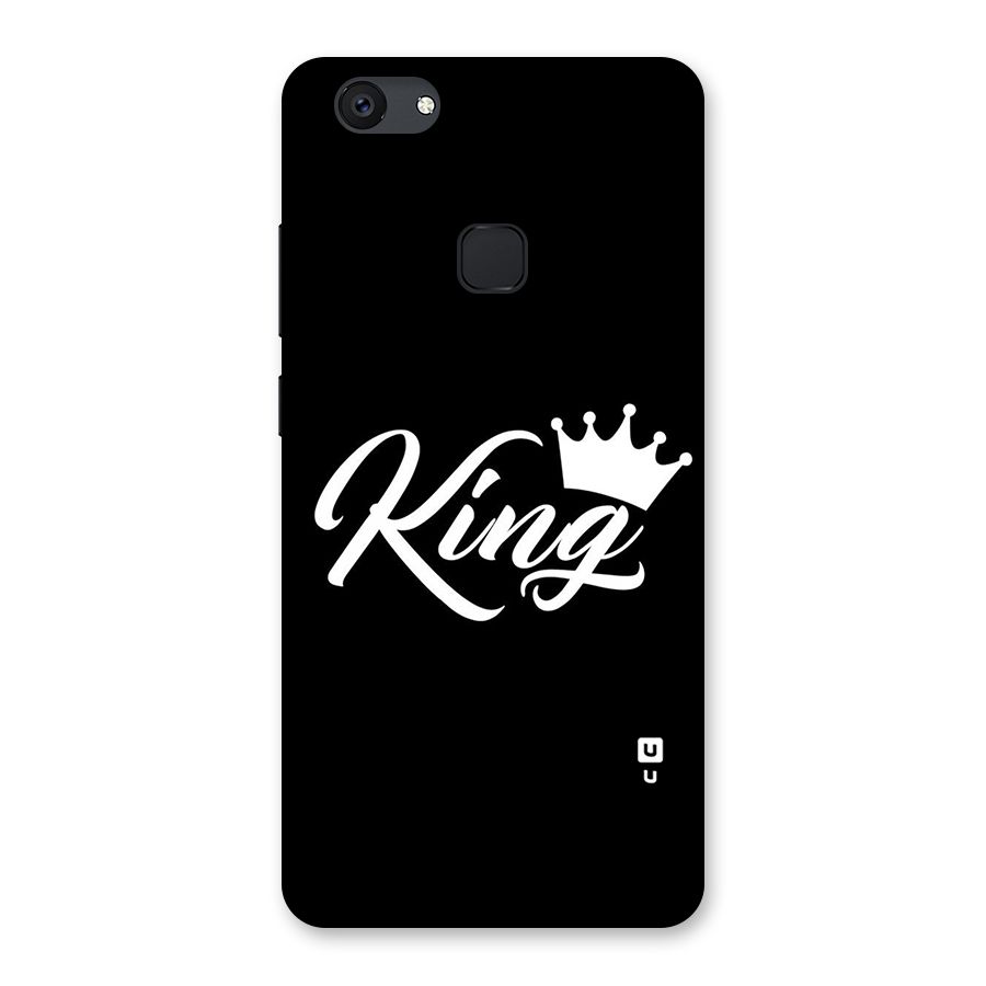 King Crown Typography Back Case for Vivo V7 Plus