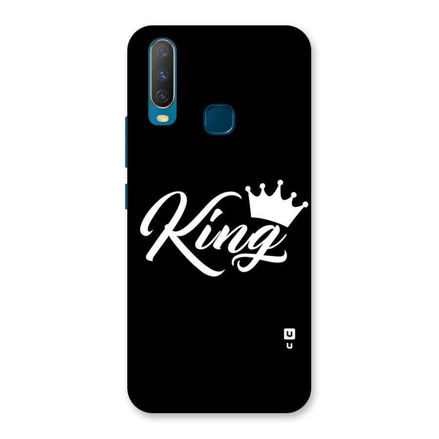 King Crown Typography Back Case for Vivo Y15