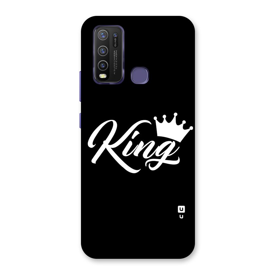 King Crown Typography Back Case for Vivo Y50