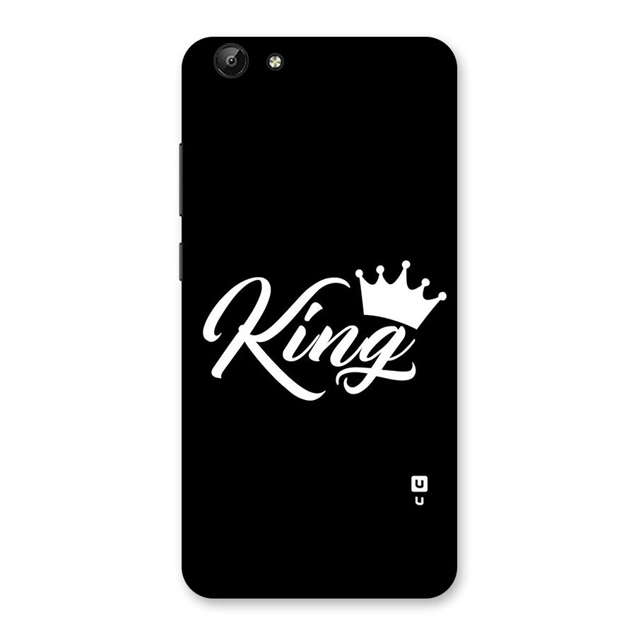 King Crown Typography Back Case for Vivo Y69
