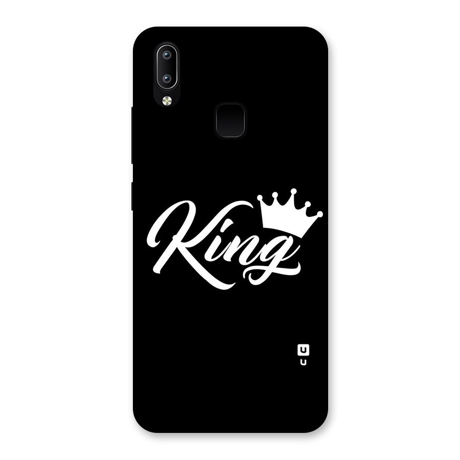 King Crown Typography Back Case for Vivo Y93