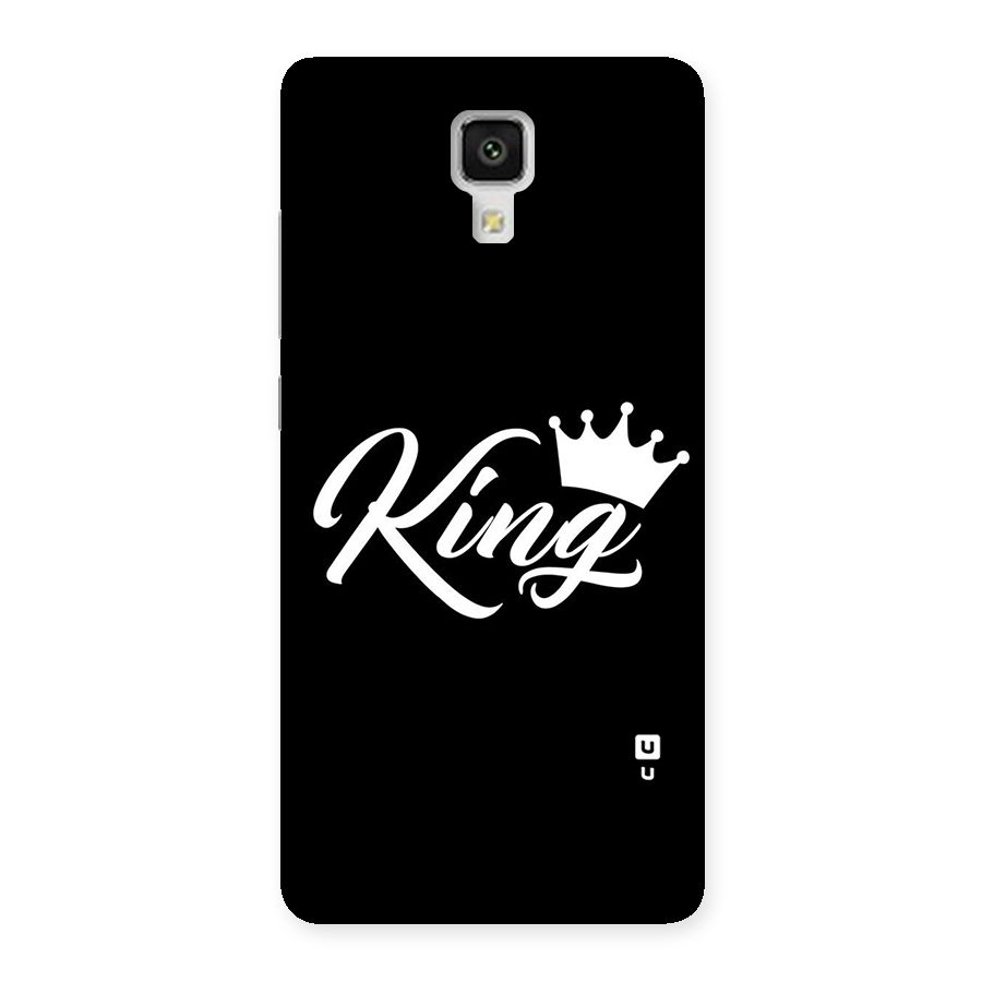 King Crown Typography Back Case for Xiaomi Mi 4