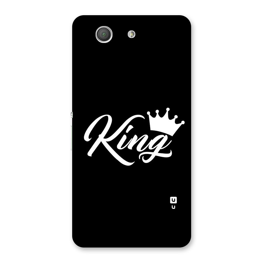 King Crown Typography Back Case for Xperia Z3 Compact