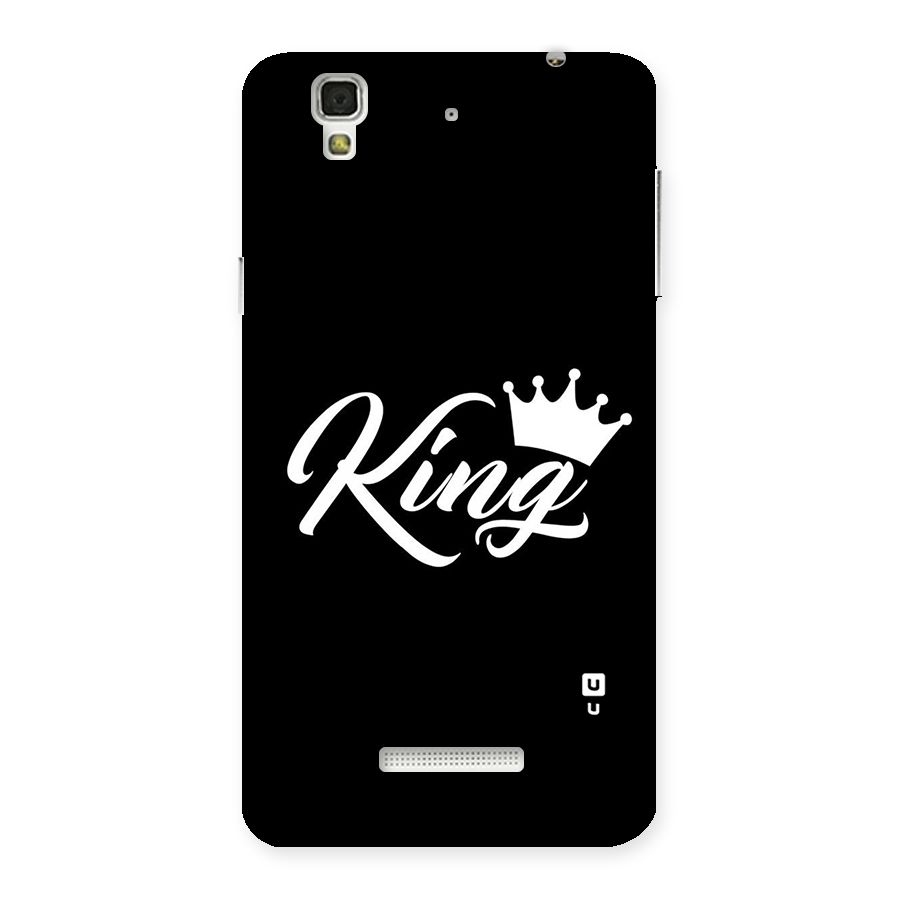 King Crown Typography Back Case for YU Yureka Plus