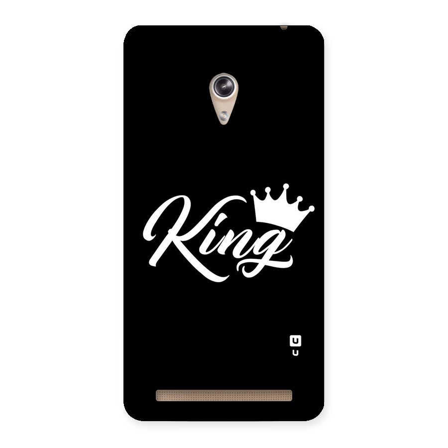 King Crown Typography Back Case for Zenfone 6