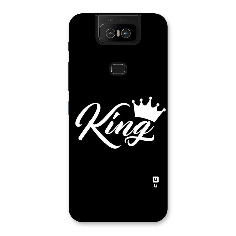 King Crown Typography Back Case for Zenfone 6z