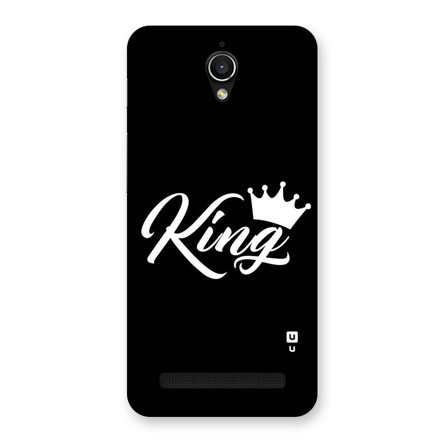 King Crown Typography Back Case for Zenfone Go