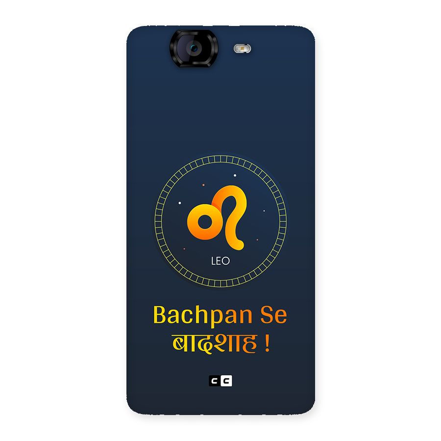 King Leo Back Case for Canvas Knight A350