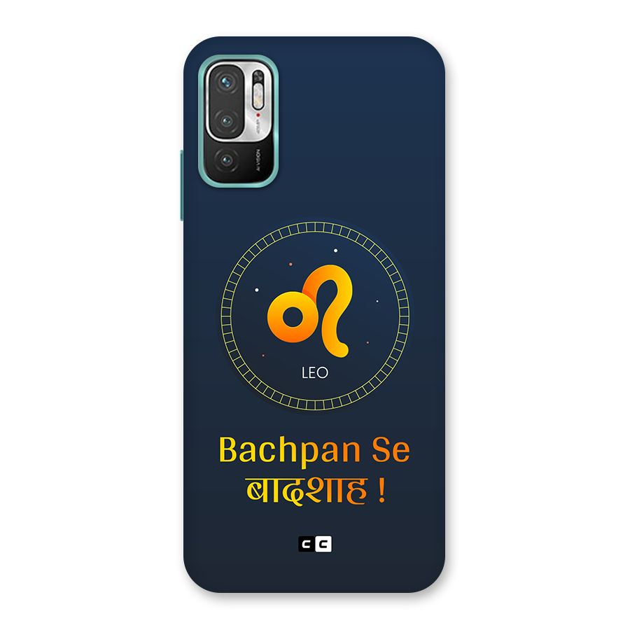 King Leo Back Case for Redmi Note 10T 5G