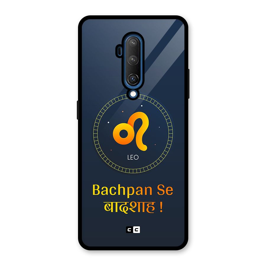 King Leo Glass Back Case for OnePlus 7T Pro