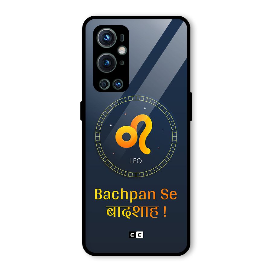 King Leo Glass Back Case for OnePlus 9 Pro