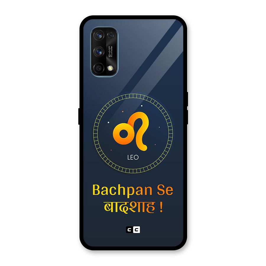 King Leo Glass Back Case for Realme 7 Pro