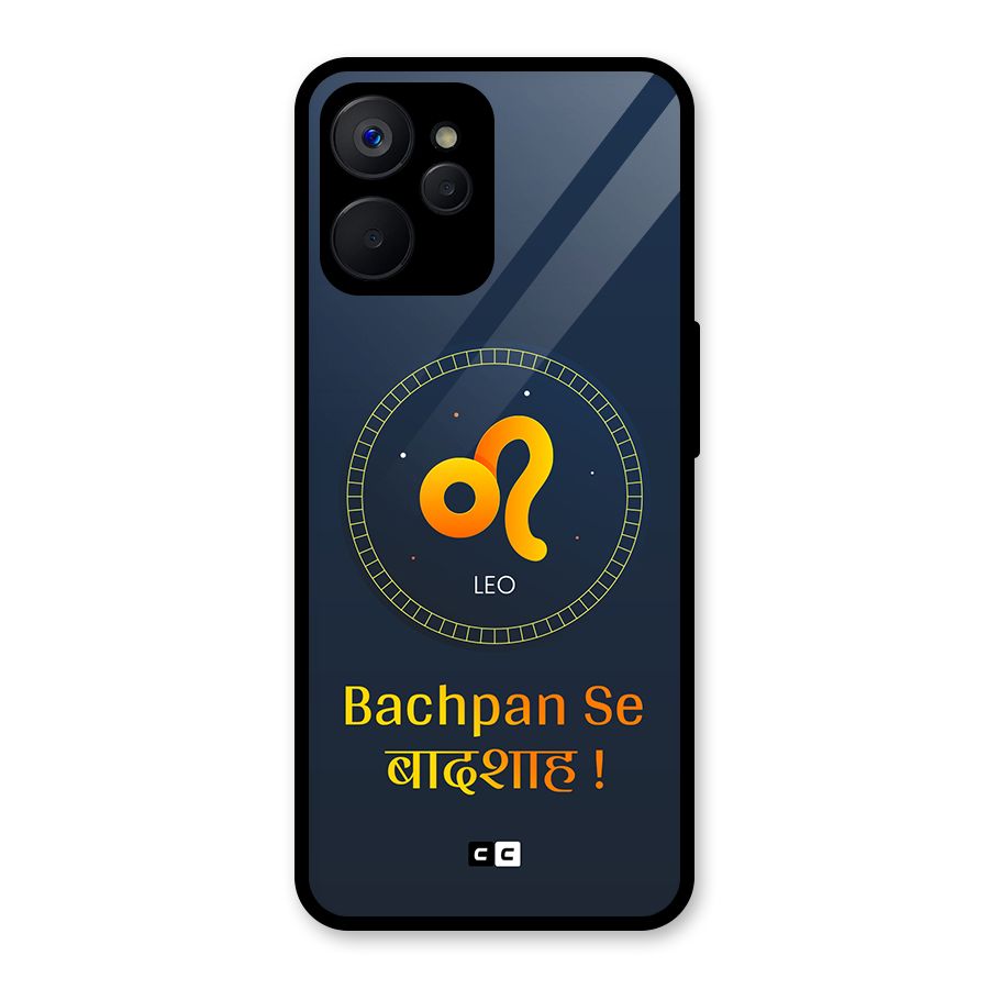 King Leo Glass Back Case for Realme 9i 5G