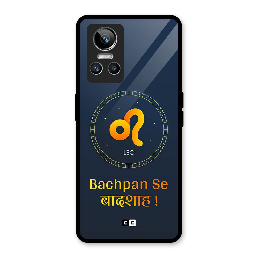 King Leo Glass Back Case for Realme GT Neo 3