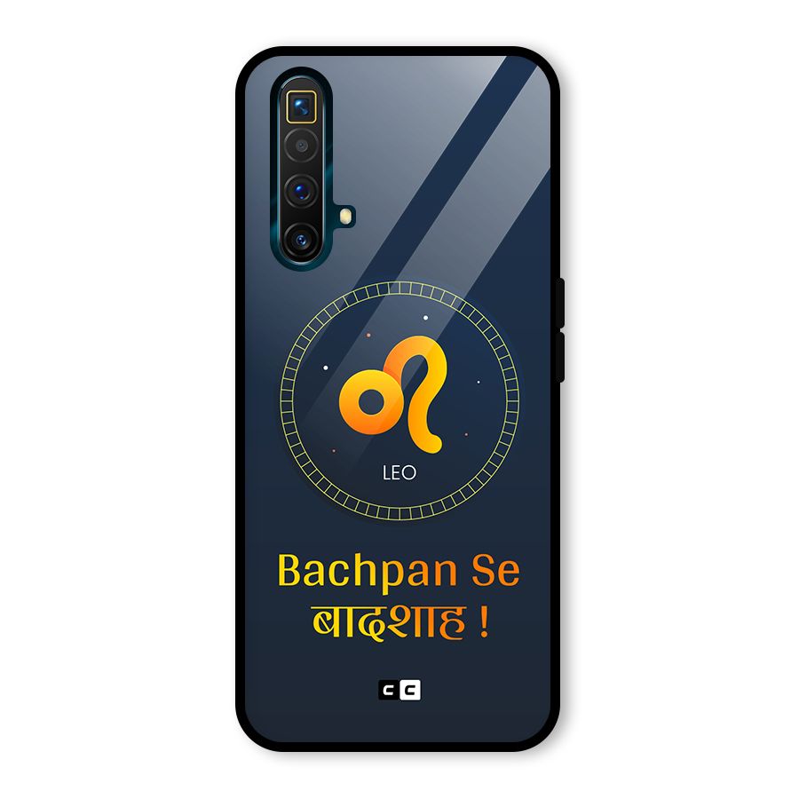 King Leo Glass Back Case for Realme X3