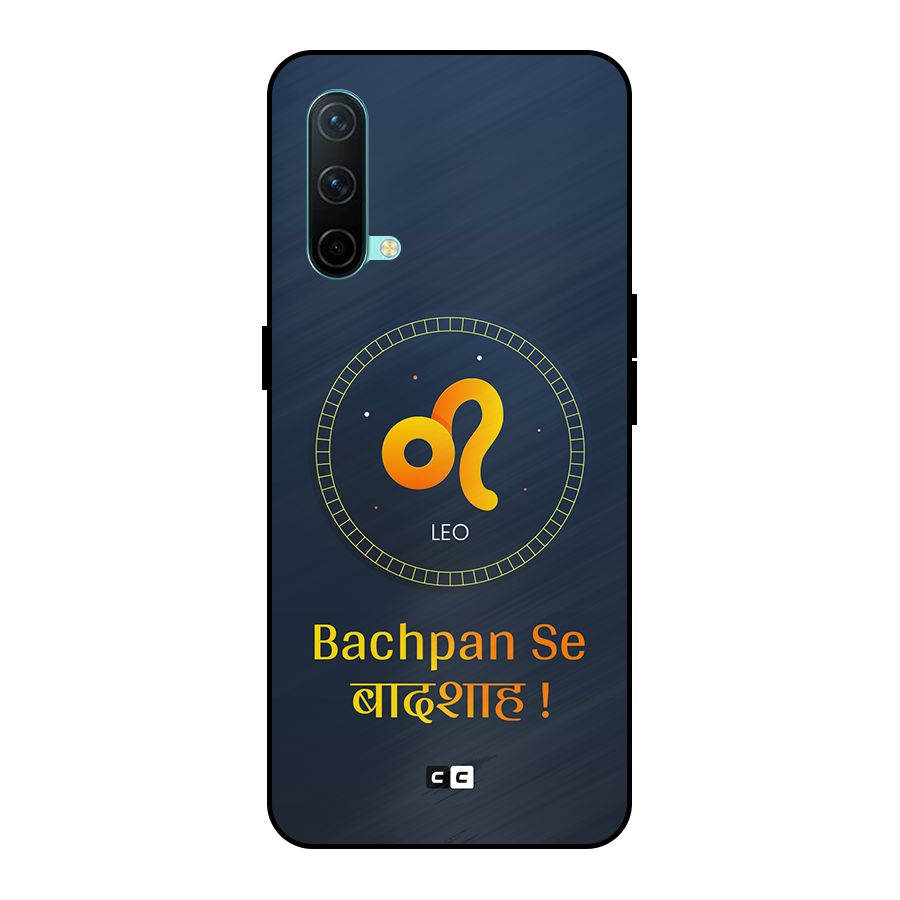 King Leo Metal Back Case for OnePlus Nord CE 5G