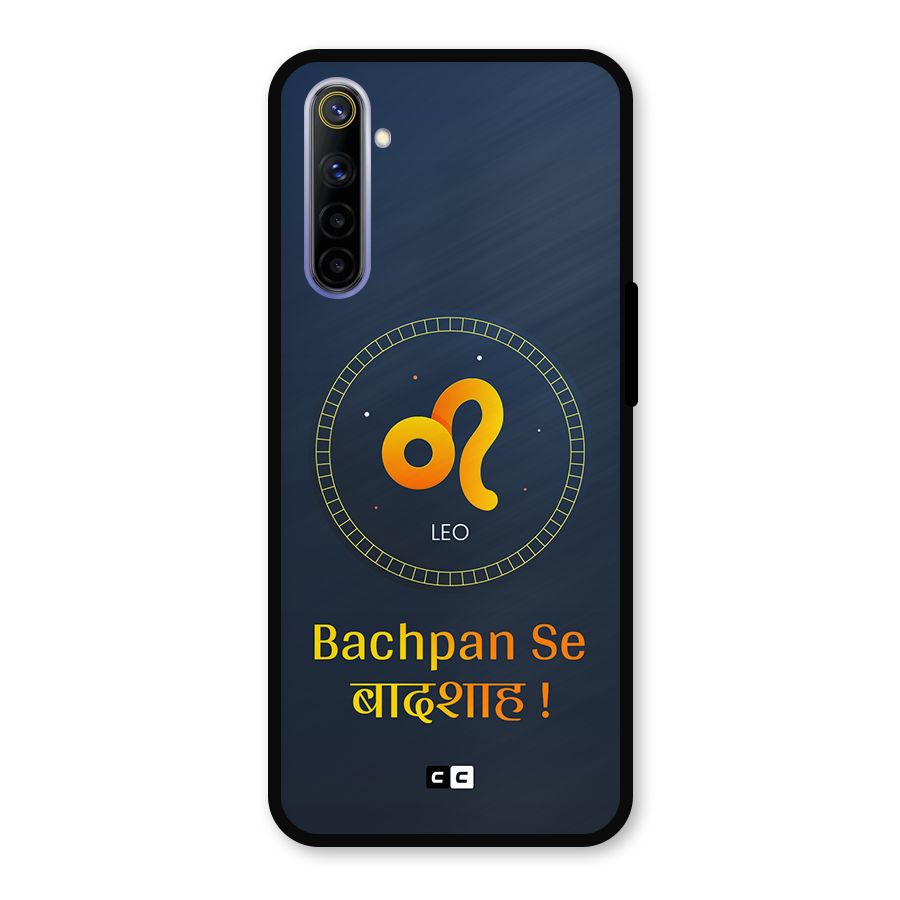 King Leo Metal Back Case for Realme 6i