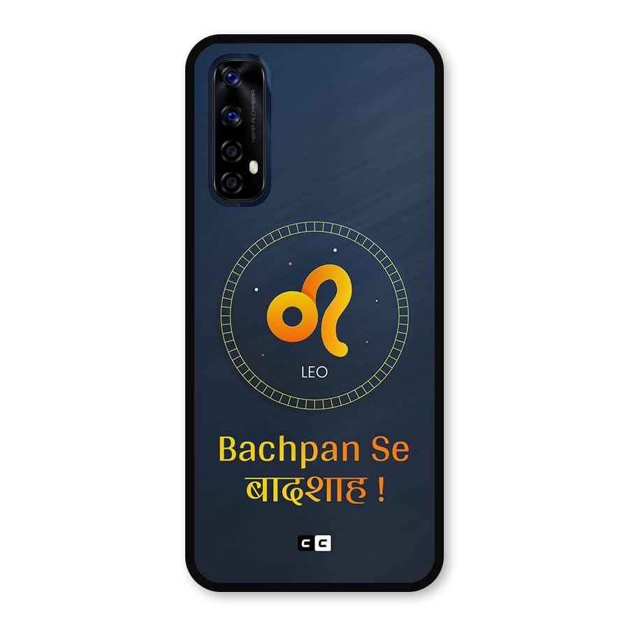 King Leo Metal Back Case for Realme 7