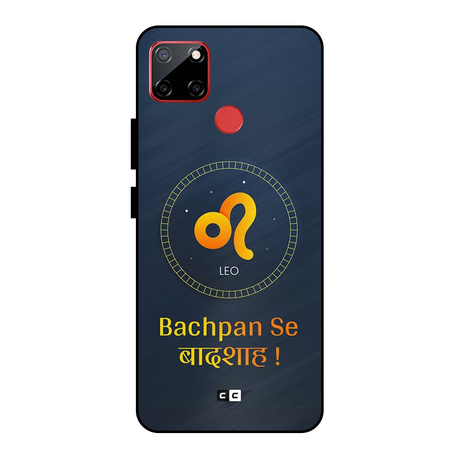 King Leo Metal Back Case for Realme C12