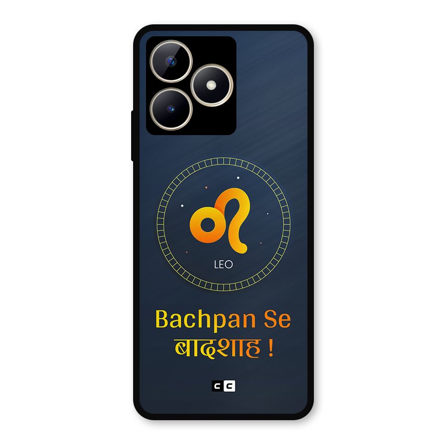 King Leo Metal Back Case for Realme C53
