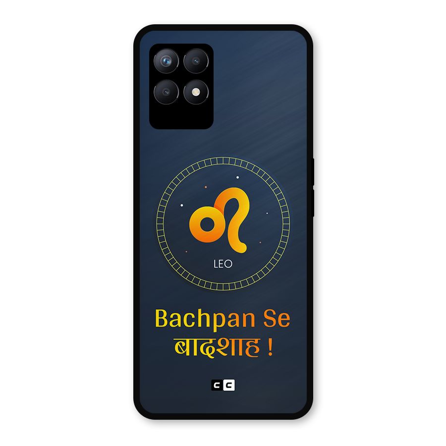 King Leo Metal Back Case for Realme Narzo 50