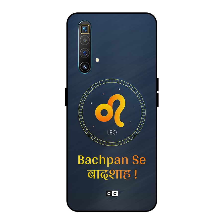 King Leo Metal Back Case for Realme X3
