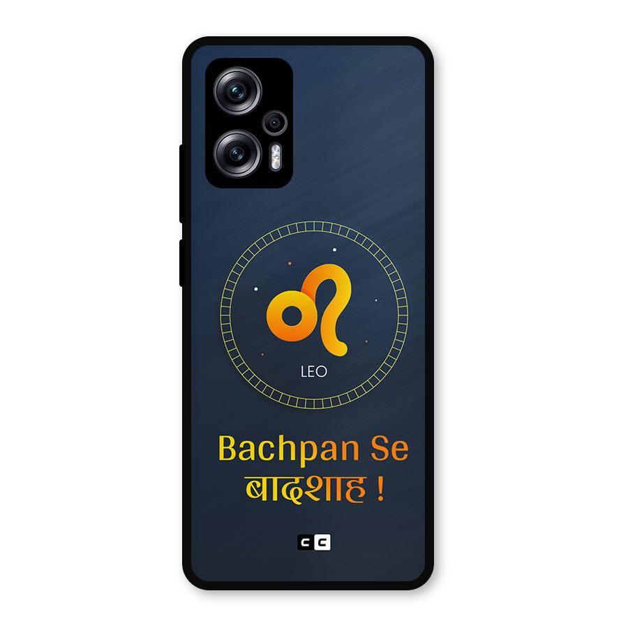 King Leo Metal Back Case for Redmi K50i