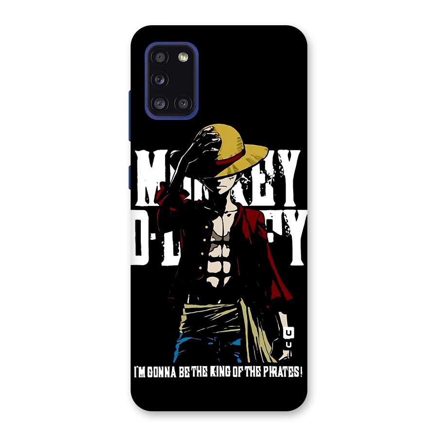 King Of Pirates Back Case for Galaxy A31