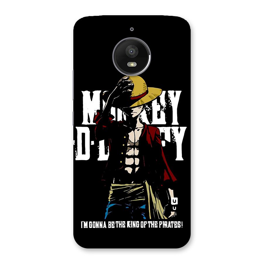 King Of Pirates Back Case for Moto E4 Plus