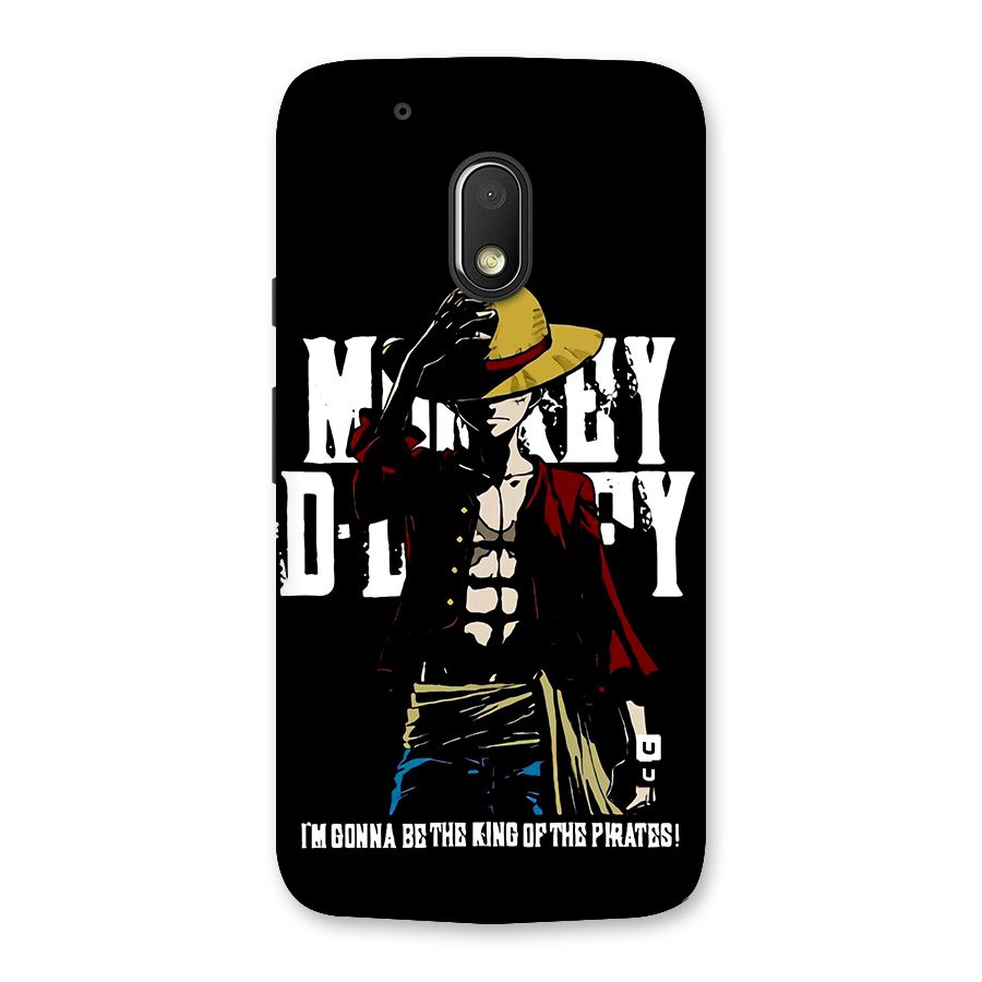 King Of Pirates Back Case for Moto G4 Play
