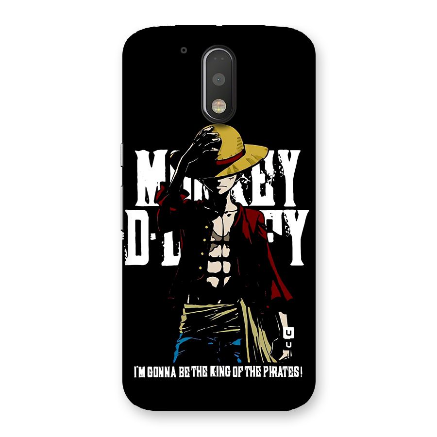 King Of Pirates Back Case for Moto G4 Plus