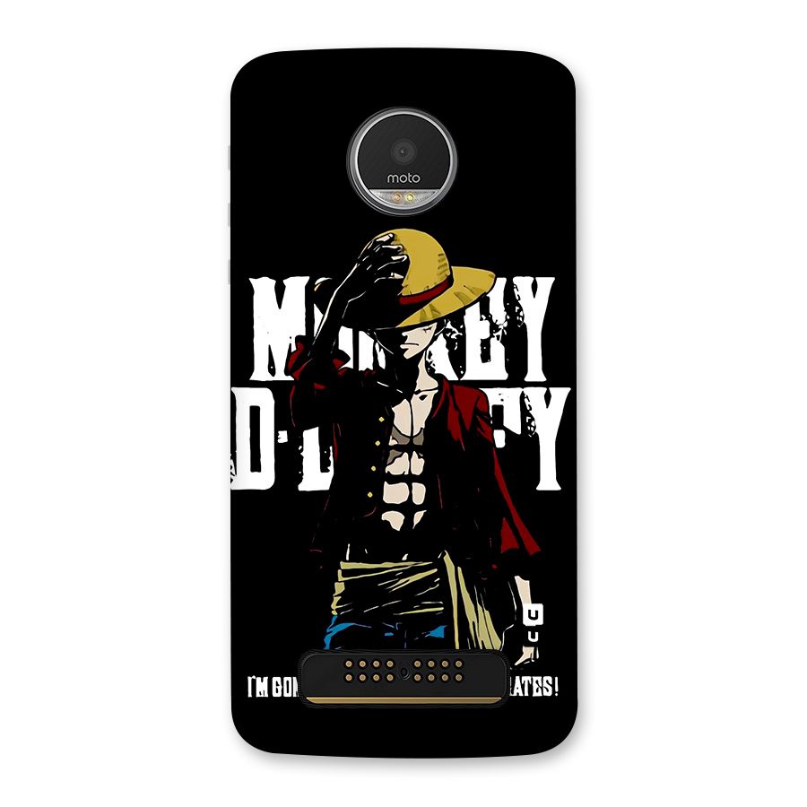 King Of Pirates Back Case for Moto Z Play
