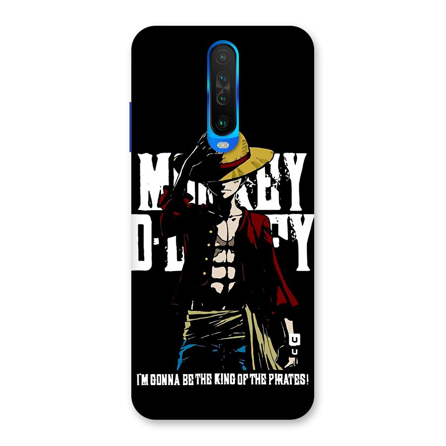 King Of Pirates Back Case for Poco X2