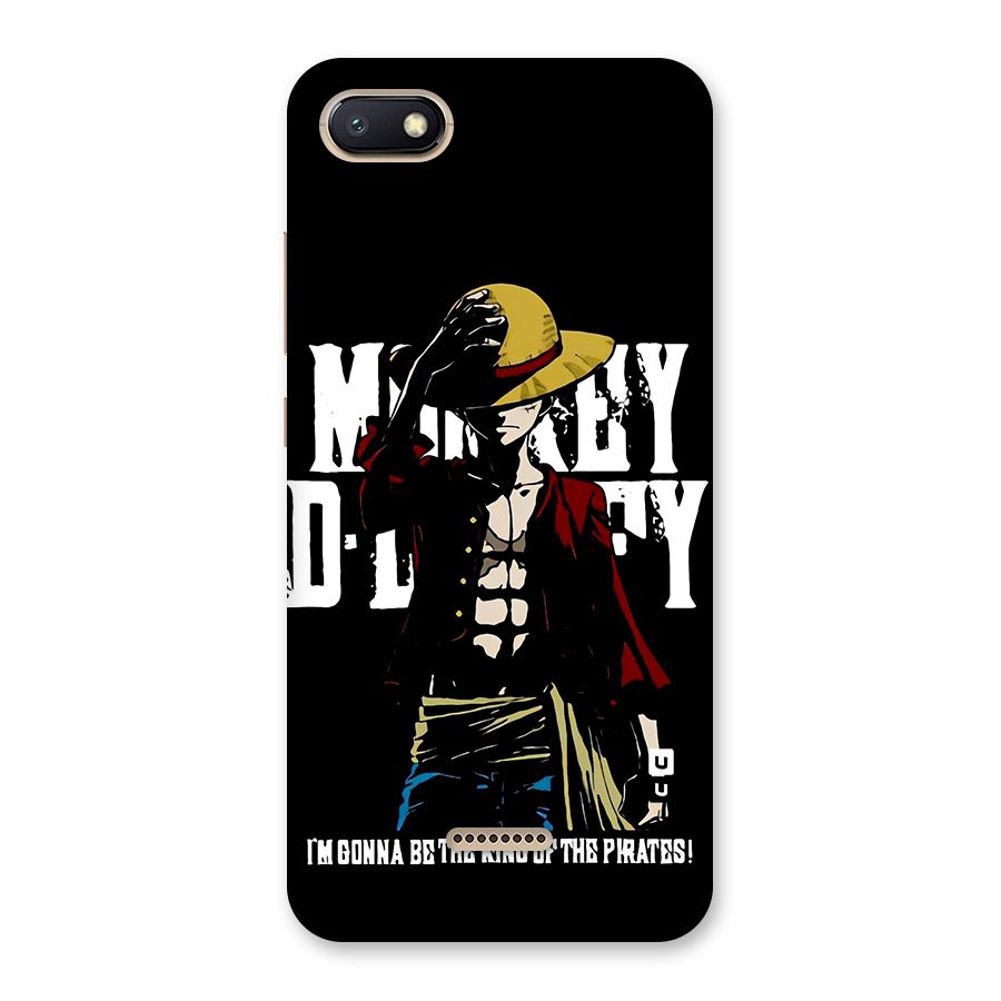 King Of Pirates Back Case for Redmi 6A
