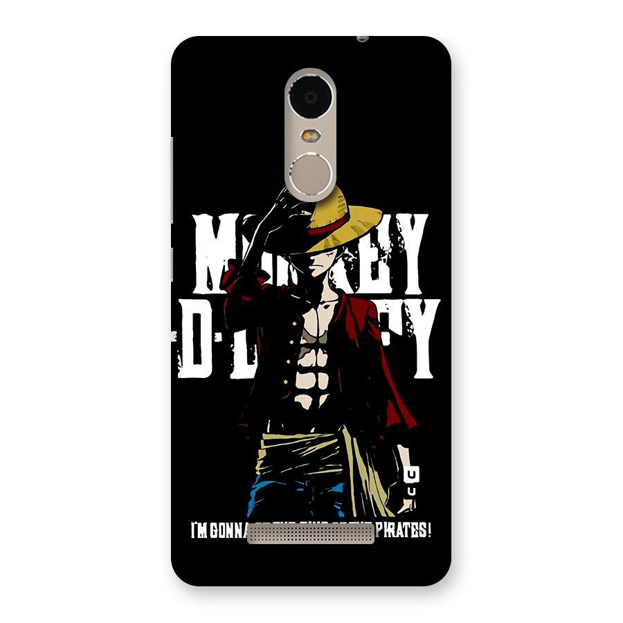 King Of Pirates Back Case for Redmi Note 3