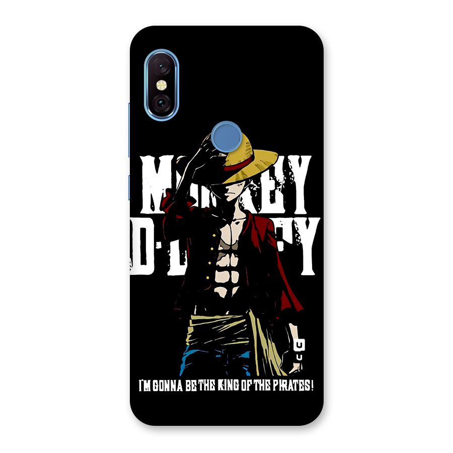 King Of Pirates Back Case for Redmi Note 6 Pro