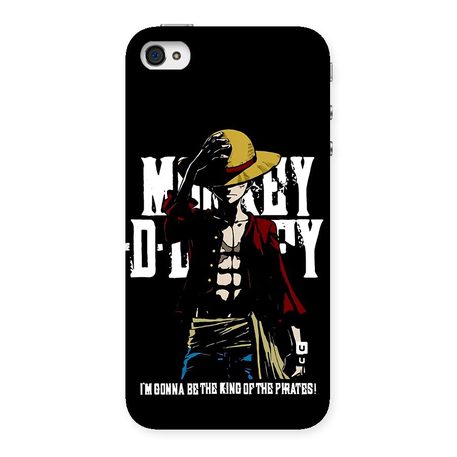 King Of Pirates Back Case for iPhone 4 4s