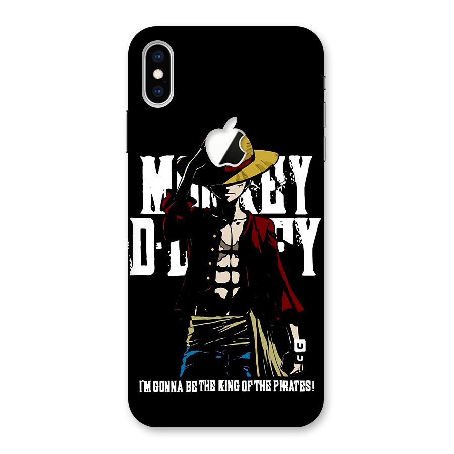 King Of Pirates Back Case for iPhone XS Max Apple Cut