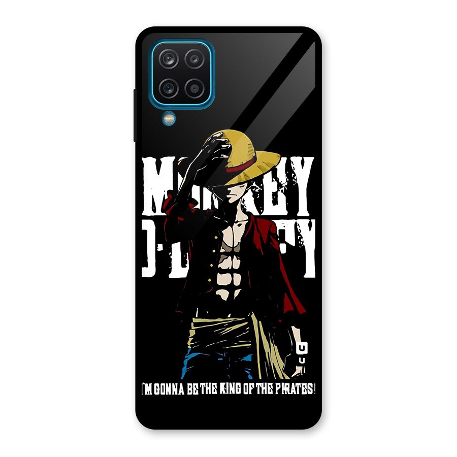 King Of Pirates Glass Back Case for Galaxy A12