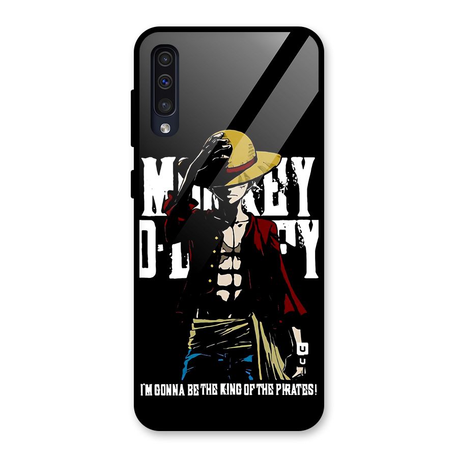 King Of Pirates Glass Back Case for Galaxy A30s